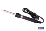 Soldador de estaño cilíndrico de 230 V con punta latón. Potencia 30 W o 60 W