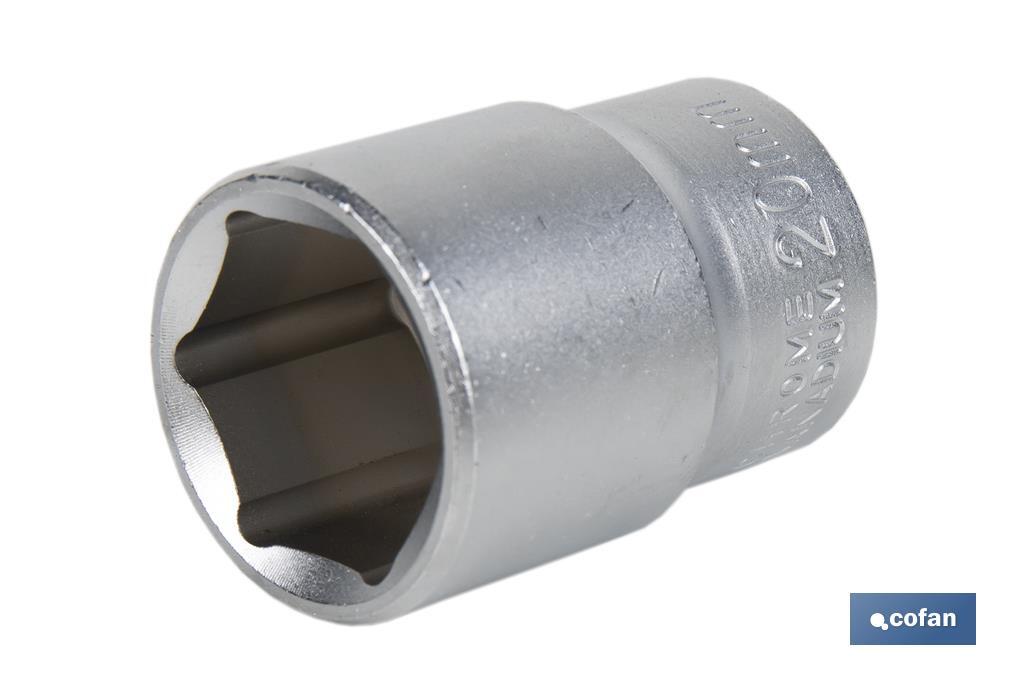LLave de Vaso métrico 3/8" | 6 caras hexagonal | Medidas desde 8 a 22 mm - Imagen 2