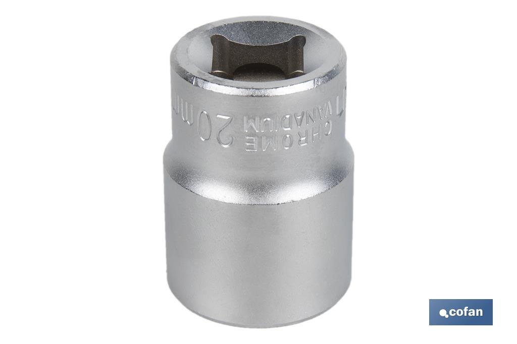LLave de Vaso métrico 3/8" | 6 caras hexagonal | Medidas desde 8 a 22 mm - Imagen 3