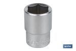 LLave de Vaso métrico 1/2" | 6 caras hexagonal | Medidas desde 8 a 32 mm