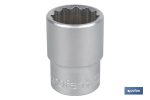 LLave de Vaso métrico 1/2" | 24 caras | Medidas desde 8 a 32 mm