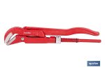 Llave sueca para fontanería forjada 45° | Herramientas de fontanería | Medidas de apertura desde 1/2' hasta 2' de exterior.