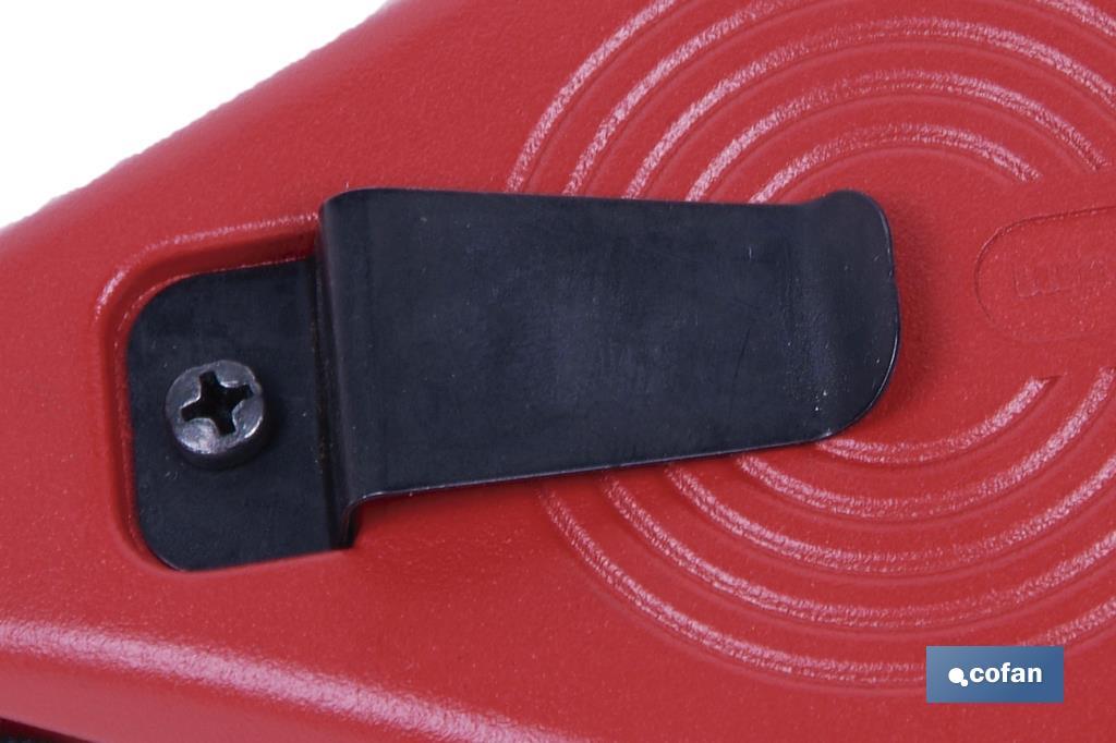 Plomada trazadora | Push system | Dos medidas disponibles: 15 y 30 m | Fabricada en ABS - Imagen 3