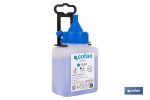 Frasco de polvo azul de trazado | Para plomada | Capacidad: 100, 250, 500 o 1000 g