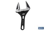 Llave Ajustable corta | Gran apertura | Varias medidas y aperturas | Fabricada en acero al cromo-vanadio