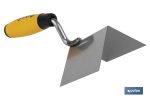 LLANA INOX PARA ESQUINAS EXTERIORES MANGO BI-COMPONENTE 80X60