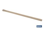 MANGO DE MADERA PARA MAZA CUÑA DE 90 CM
