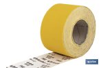 Rollo Lija Papel "Amarillo"
