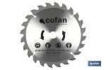 Discos de corte con 24 dientes | Diámetro 185 o 115 mm | Piezas de recambio para sierras circulares