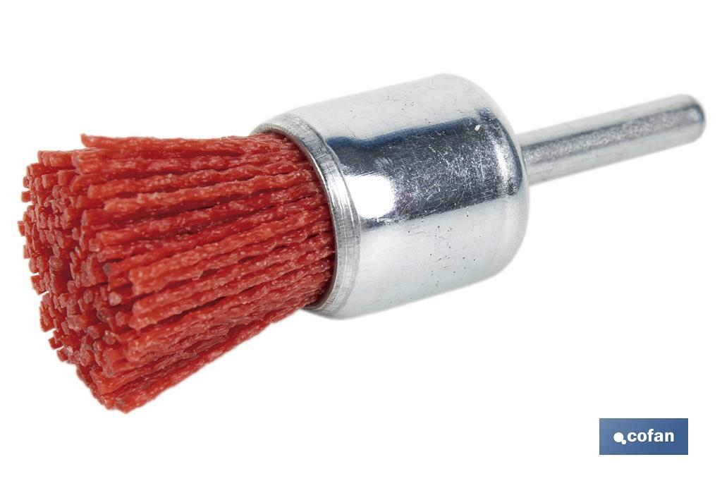 CEPILLO BROCHA DE NYLON 6 MM X Ø25 - Imagen 3