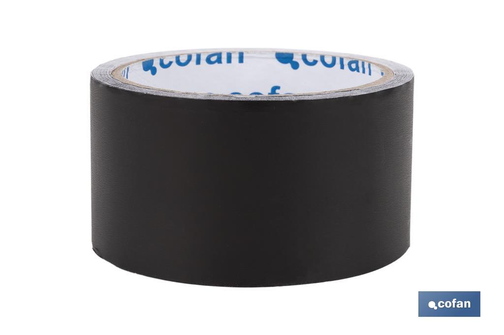 CINTA DE ALUMINIO NEGRA 30 MICRAS 50 MM X 10 M - Imagen 3