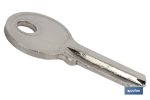 LLAVE BRUTO CANDADO 25mm (ref 10403108-26-08KA-26KA)