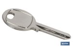 LLAVE BRUTO CANDADO 30mm (ref 10403109-27-09KA-27KA)