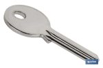 LLAVE BRUTO CANDADO INOX 40mm (ref 10403208-09)