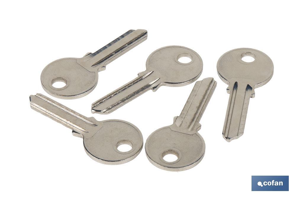 LLAVE EN BRUTO PARA CANDADO 70-90 mm (REF 10403113-14) - Imagen 4