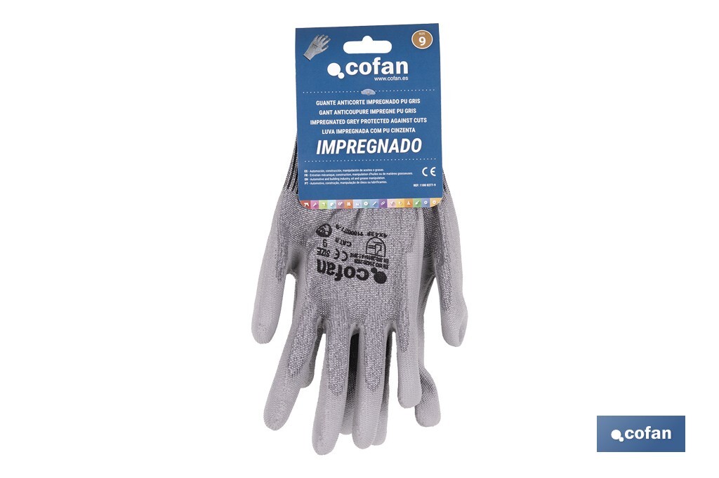 Guantes anticorte impregnados | Seguridad y protección | Ideales para cortes - Imagen 4