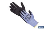 Guantes mecánicos anticorte impregnado en nitrilo Sandy Coating | Conforme con EN 388:2016 | Disponible desde la talla 6 hasta la 11