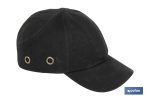 GORRA SPORT SEGURIDAD NEGRA