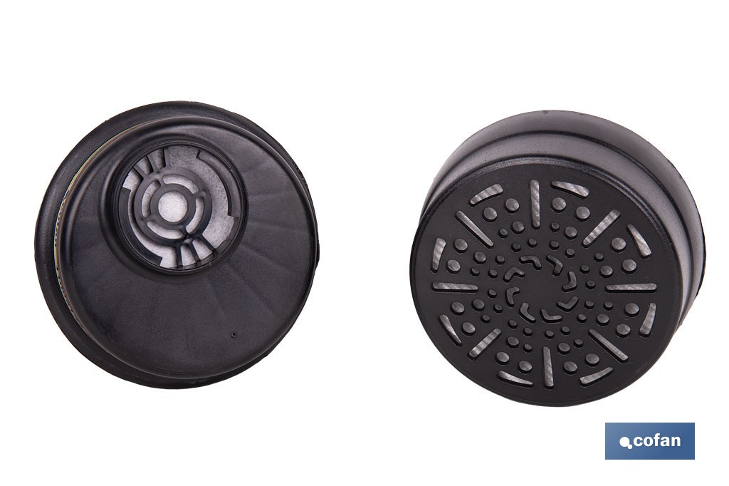 SET DE 2 FILTROS TIPO ABEK1P3 (ADAPTABLES A MÁSCARA FACIAL) - Imagen 4