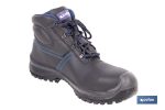 Bota de Piel | Color Negro | Seguridad S3 | Modelo Iskur | Puntera de Carbono Light