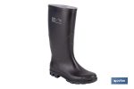 Botas de agua con caña alta | Material: PVC | Color: negro | Alta resistencia al agua, aceites y grasas | Disponible desde la talla 37 hasta la 47
