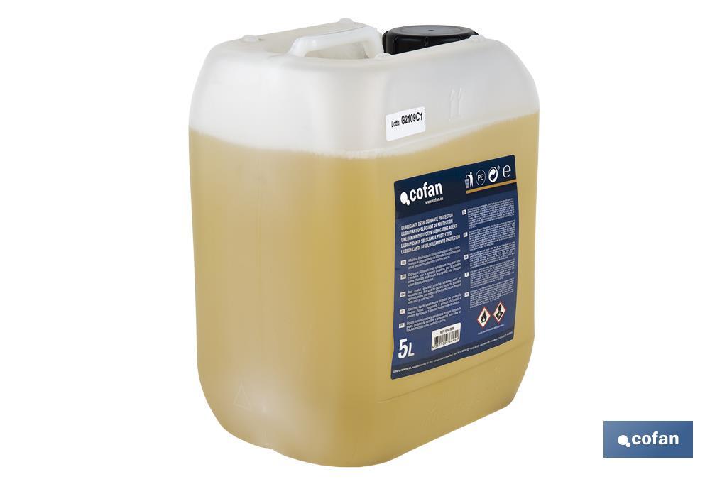 LUBRICANTE DESBLOQUEANTE PROTECTOR COFAN 5 L - Imagen 3