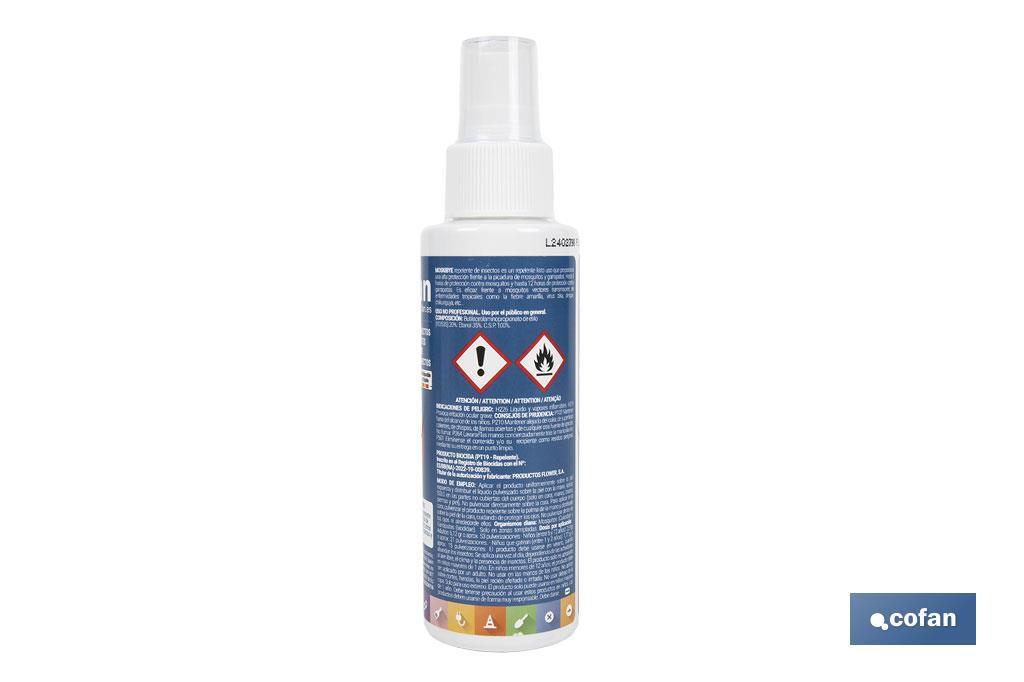 MOSKIBYE REPELENTE DE INSECTOS 100 ML - Imagen 2