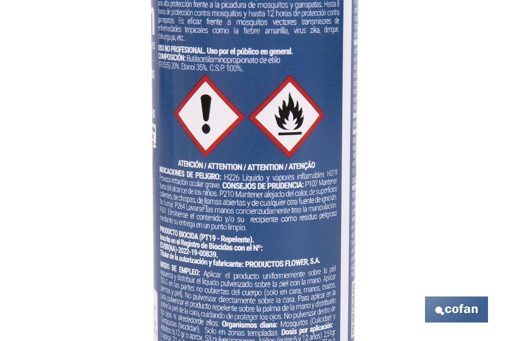 MOSKIBYE REPELENTE DE INSECTOS 100 ML - Imagen 4
