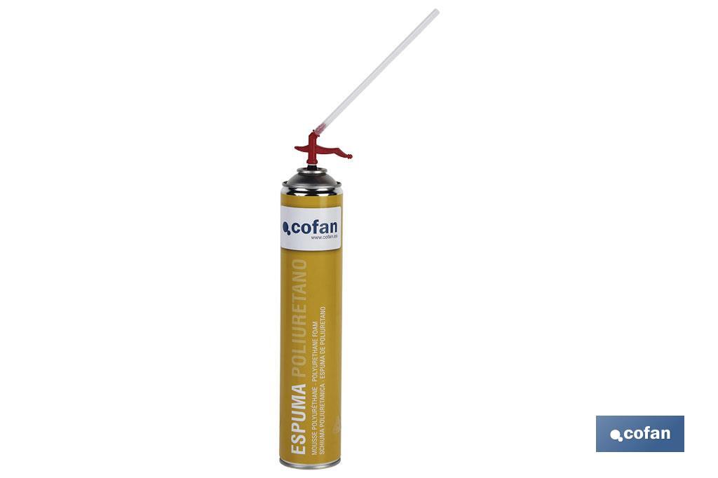 ESPUMA POLIURETANO 750ML 45L MANUAL - Imagen 2