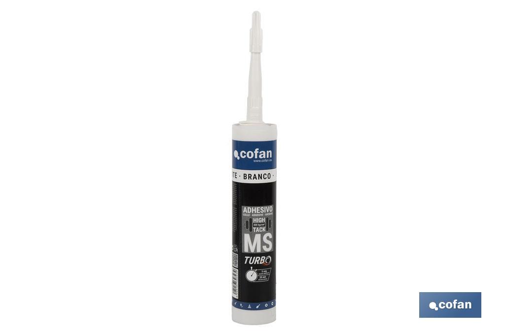 ADHESIVO MS TURBO HIGH TACK 290 ML BLANCO - Imagen 2