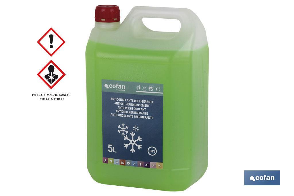 ANTICONGELANTE-REFRIGERANTE 30% 5 L - Imagen 2