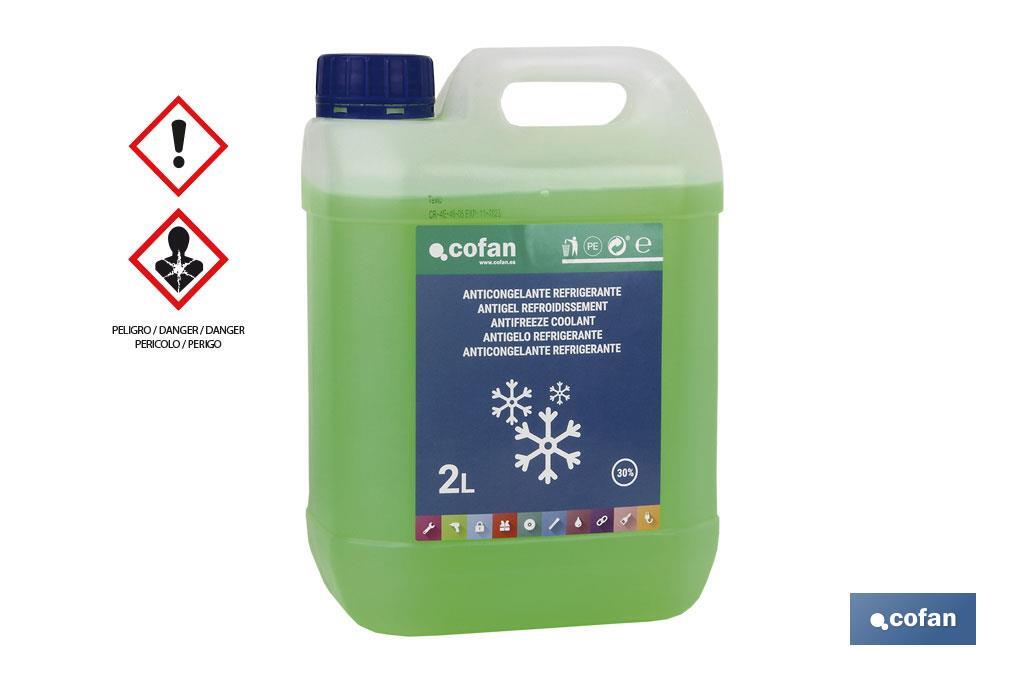 ANTICONGELANTE-REFRIGERANTE 30% 2 L - Imagen 2