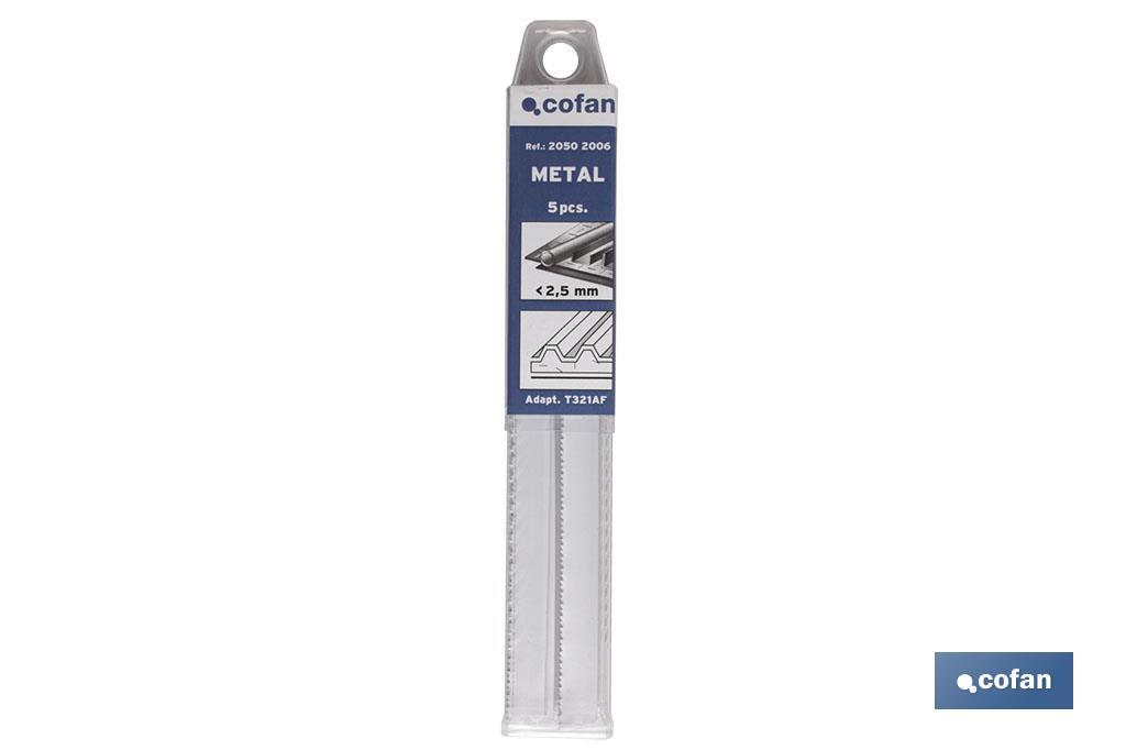 Sierras Calar (5 pcs) "Superior Metal" - Imagen 2