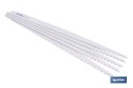 Hojas de sierra de sable universales HCS para madera seca, aglomerado y plásticos | Packs de 5 unidades | Disponibles en diferentes longitudes
