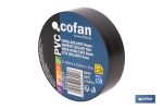 CINTA AISLANTE 180 MICRAS NEGRA 25 MM X 25 M VENTA UNITARIA