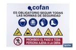CARTEL OBRA GLASSPACK 1000X700MM