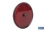 Catadióptricos redondos con tornillo para fijar en vehículos | 3 Colores y 2 tamaños diferentes