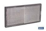 Catadióptrico rectangular con adhesivo para poner en vehículos | Medidas: 106 x 50 mm | Disponible en 3 colores