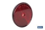 Catadióptricos redondos sin tornillo y con adhesivo | Producto homologado | Diámetro: 60 mm | Disponibles en 3 colores diferentes