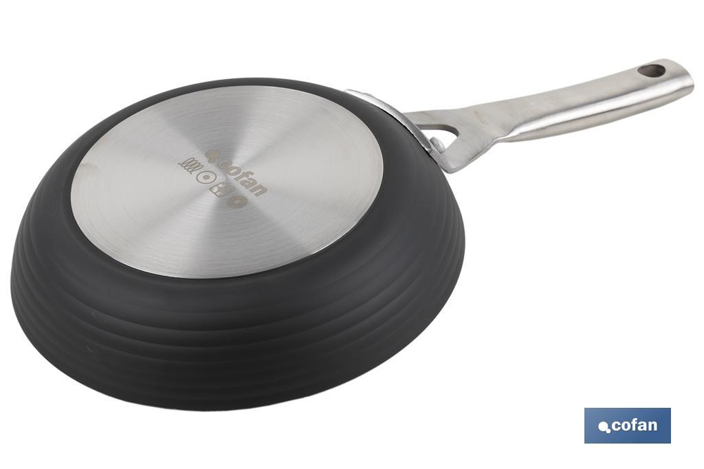 PACK DE 3 SARTENES FULL INDUCCIÓN ALUMINIO FORJADO 20 24 28 CM - Imagen 4