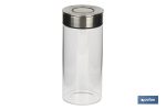 Frasco de vidrio borosilicato | Capacidad desde 550 ml hasta 1900 ml | Apto para uso alimentario