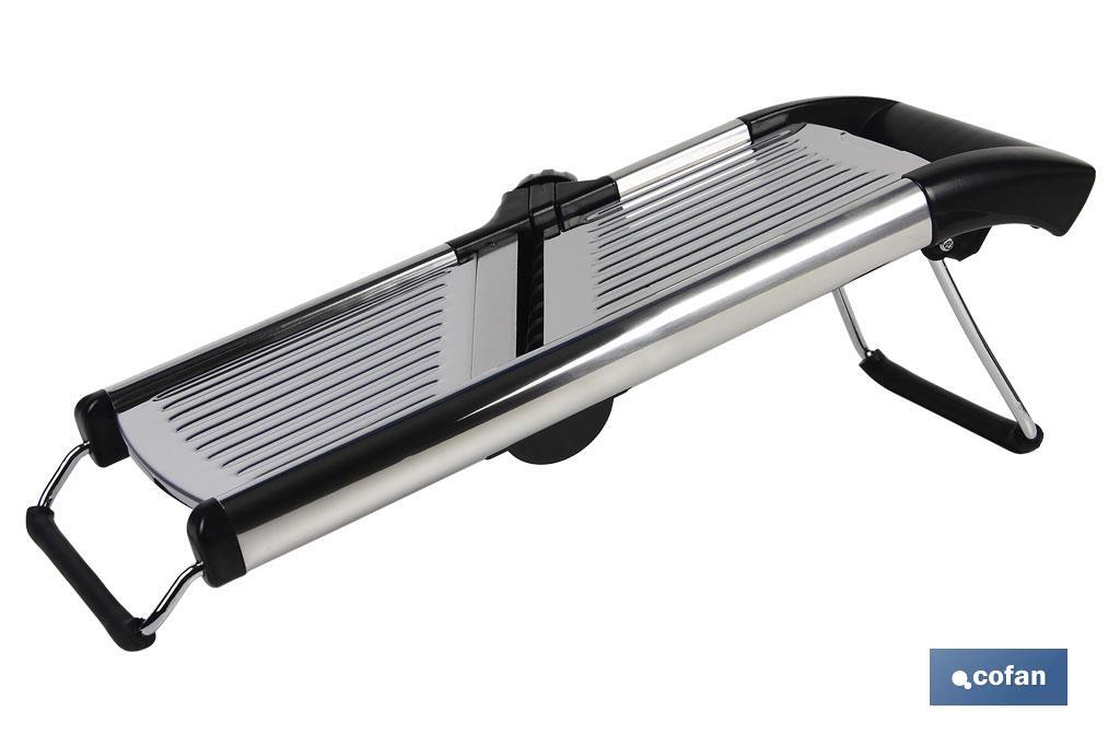 MANDOLINA DE ACERO INOX. 41,8X16,5X6,5 CM - Imagen 3