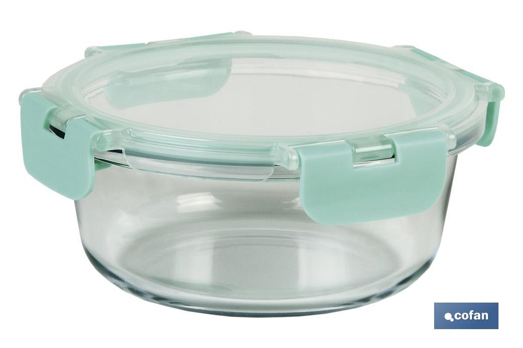 SET DE 2 RECIPIENTES DE BOROSILICATO MODELO AGATHA 620 ML - 950ML - Imagen 2