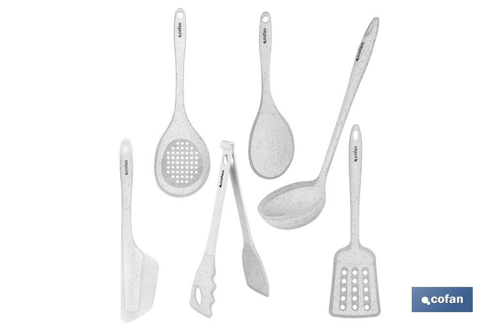 SET DE 8 UTENSILIOS DE COCINA GAMA BACH - Imagen 3
