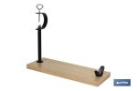 SOPORTE JAMONERO TUBO METAL