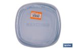 SET DE 7 FIAMBRERAS CUADRADAS 220/350/600/1200/2000/2700/3600 ML