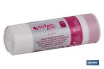 BOLSA DE BASURA AUTOCIERRE 35X50 G.120 COLOR BLANCO 20 UDS