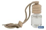 Ambientador de coche con aroma a manzana | Tapón de madera
