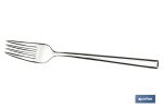 BL 2uds TENEDOR DE MESA INOX C-18/10 MODELO BARI 2,5 mm