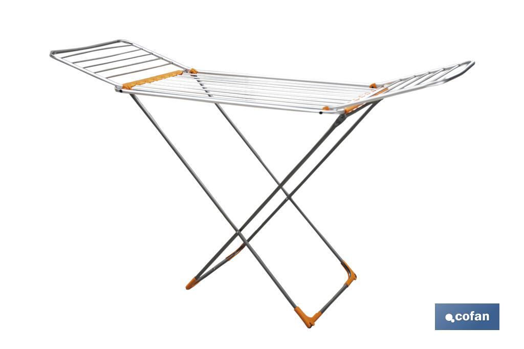 TENDEDERO SUELO CON ALAS PLEGABLES DE ALUMINIO + RUEDAS.18 m - Imagen 3